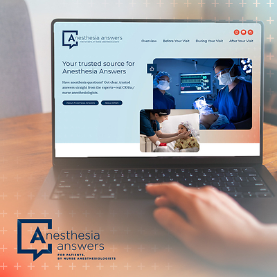AANA Launches Anesthesia Answers, a Patient Education Resource Built by CRNAs/Nurse Anesthesiologists