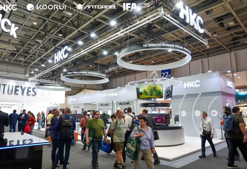 HKC, KOORUI and ANTGAMER Earn Five Honors for Display Innovation at IFA 2026